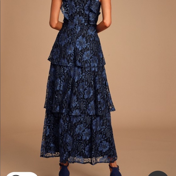 Lulus perfect v neck cut dress - Picture 4 of 4